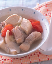 鸡肉豆腐蔬菜汤做法