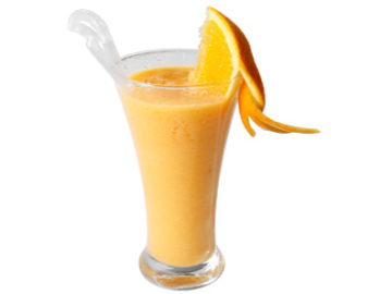 柳橙牛乳汁做法