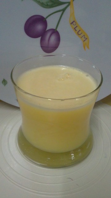柳橙香蕉酸奶汁--预防感冒做法