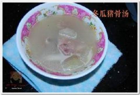 冬瓜猪骨汤做法