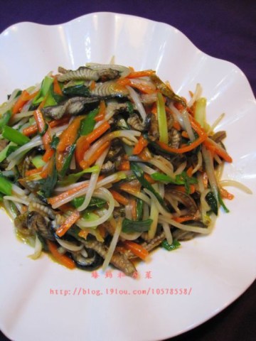 韭菜银芽炒鳝丝做法
