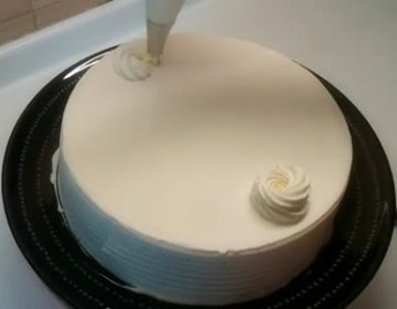 简易版奶油蛋糕做法
