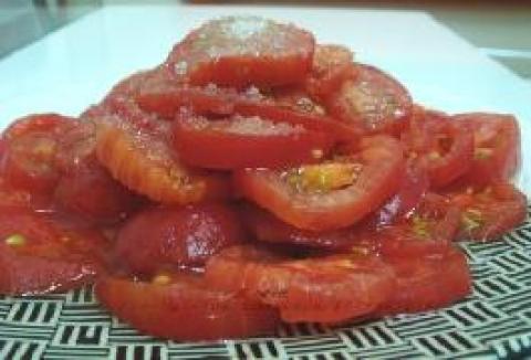 凉拌西红柿做法