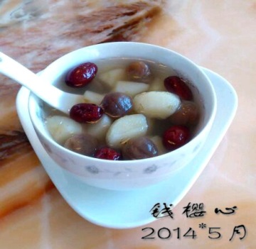 桂圆马蹄红枣甜汤做法