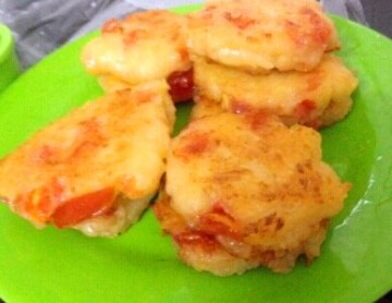 西红柿土豆煎饼做法