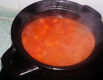 洋葱西红柿牛肉汤做法