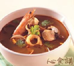 泰式酸辣海鲜汤做法