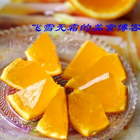 橙子果冻做法