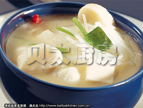 带子豆腐汤做法