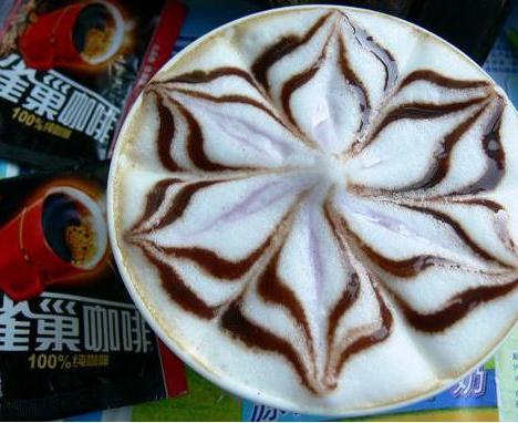 炼乳花式咖啡做法