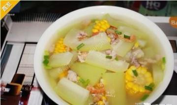 鲜味玉米节瓜汤做法