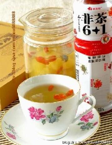菊花枸杞水果茶做法