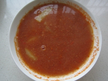 番茄土豆牛肉末汤做法