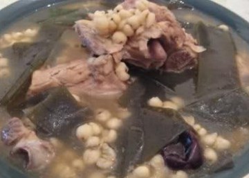 海带薏仁猪骨汤做法