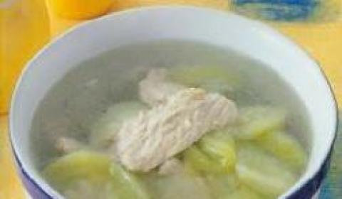 苦瓜荠菜猪肉汤做法