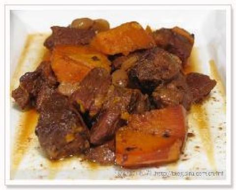 红薯桂圆炖牛肉做法