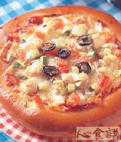 地中海披萨做法