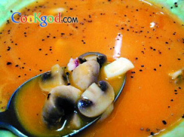 南瓜蘑菇浓汤做法