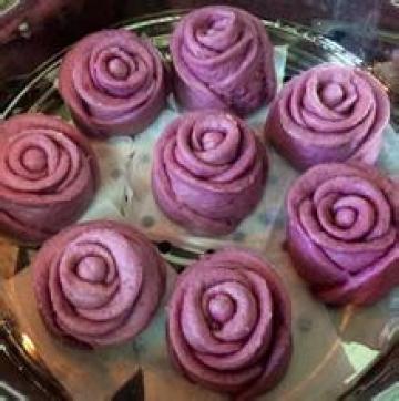 紫薯包子做法