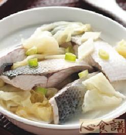 高丽菜酸煮鱼汤做法