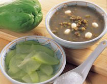 莲子绿豆汤做法
