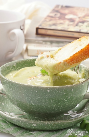 薄荷奶油豌豆汤做法