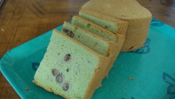 绿茶蜜红豆戚风蛋糕做法