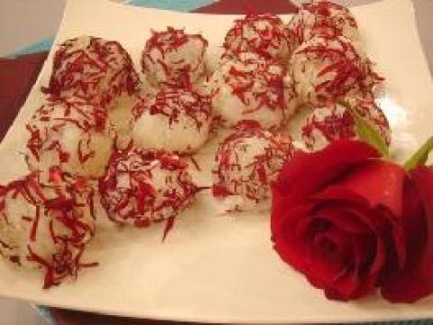 桂花玫瑰饭团做法