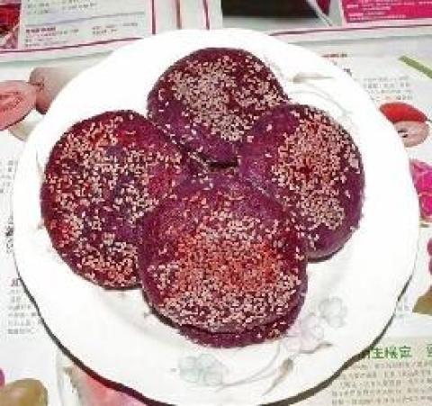 紫薯饼做法