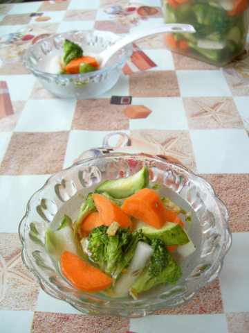 凉菜——鲜蔬凉汤做法