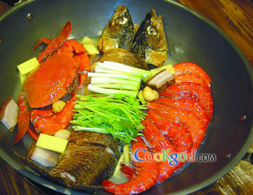 海鲜香焖锅做法