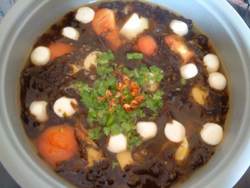 简易鱼丸紫菜汤做法