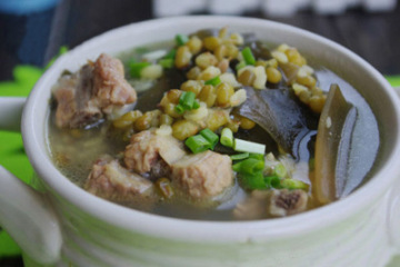 绿豆海带排骨汤做法