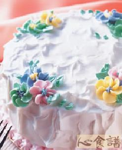 花饰蛋糕做法