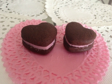 情人节巧克力夹心饼干做法