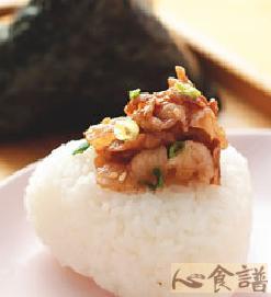 日式烧肉饭糰做法