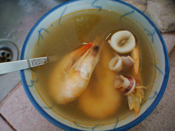 冬炎海鲜汤做法