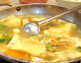 漂浮鱼片汤做法