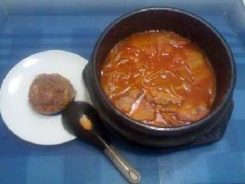 辣白菜牛肉汤做法