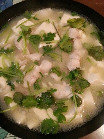 花椒鲈鱼豆腐汤做法