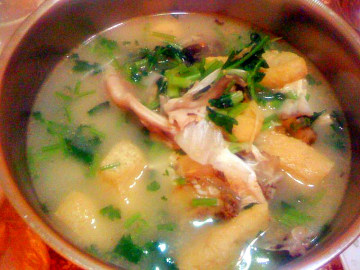 鱼头豆腐汤做法