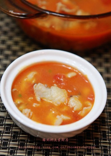 蕃茄桂鱼浓汤做法