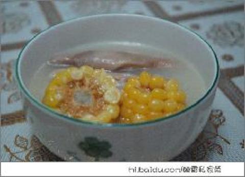 猪蹄玉米汤做法