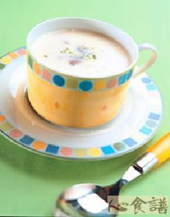 奶油洋菇浓汤做法