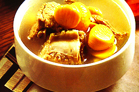 板栗排骨汤做法
