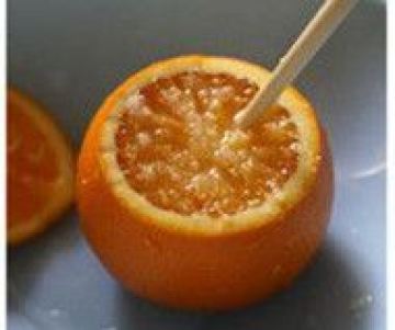 盐蒸橙子做法