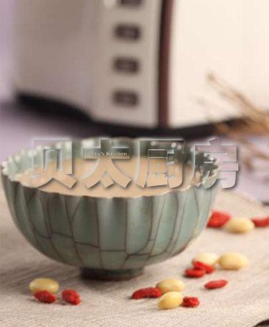 桂圆枸杞豆浆做法