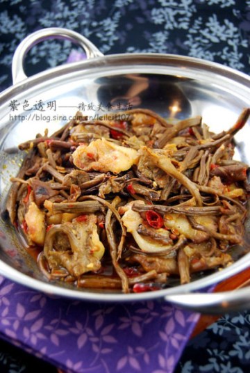 干锅茶树菇做法