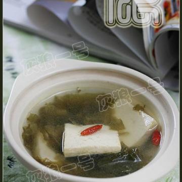 雪菜豆腐汤做法