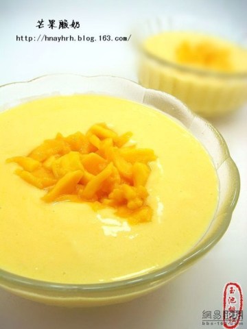 芒果酸奶做法